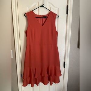 Ann Taylor dress with ruffle hem